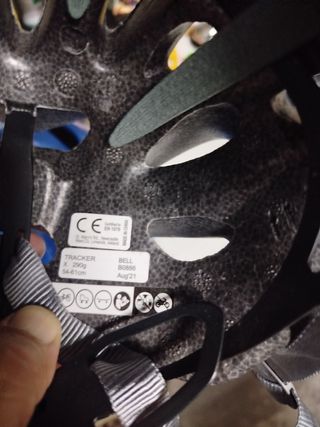 Casco bici infantil plateado