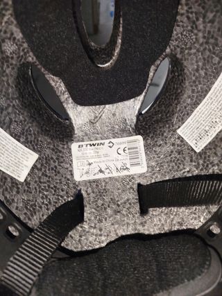 Casco bici infantil plateado