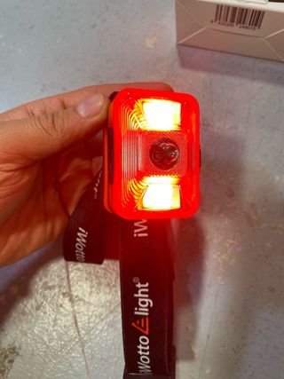 Lanterna LED iWotto com suporte para bicicleta