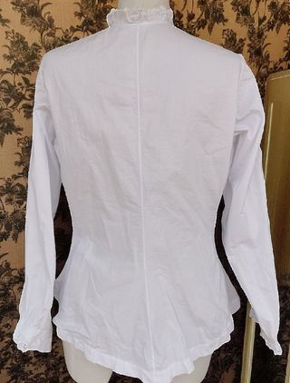 Blusa Victoriana Antigua algodón 