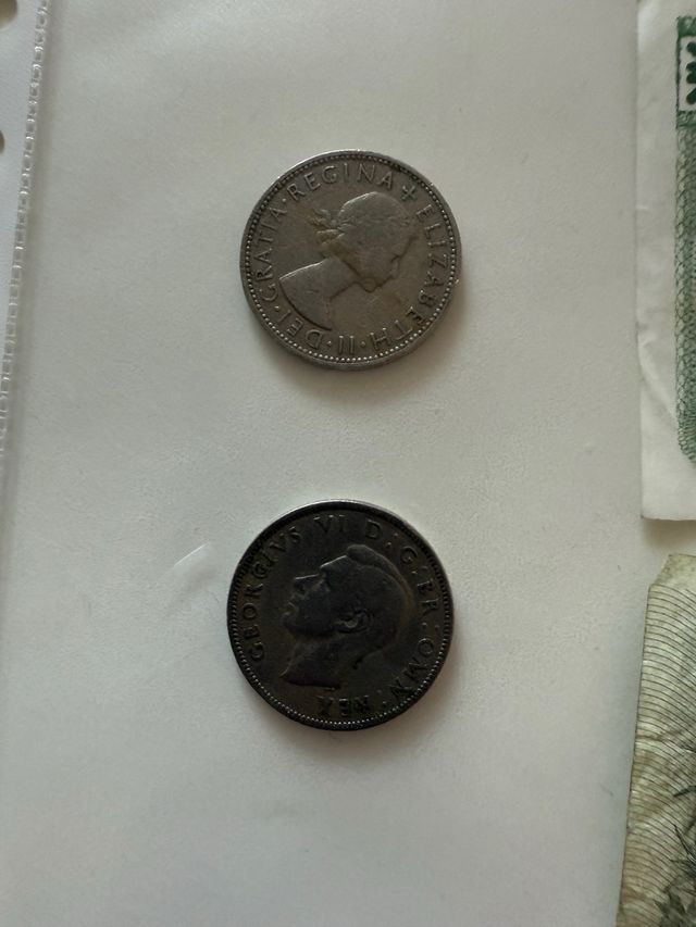 Billetes de Escocia: 1 Libra Esterlina y monedas