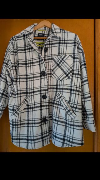 Chaqueta cuadros mujer