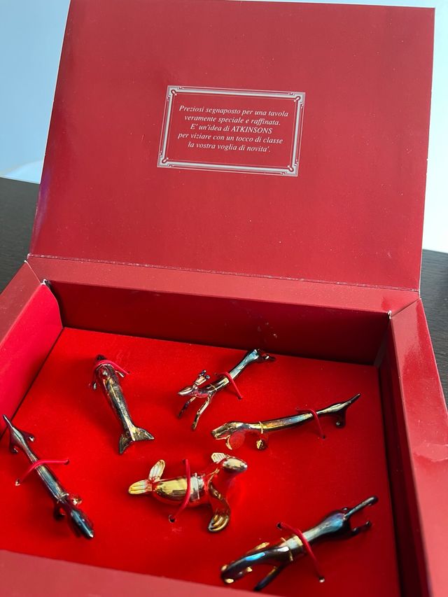 Segnaposto Animali Argento ATKINSONS