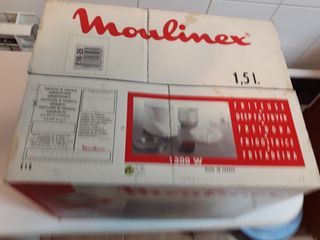 Freidora Moulinex modelo antiguo, de aceite. 1300w
