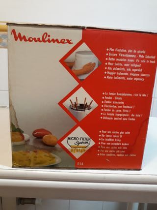 Freidora Moulinex modelo antiguo, de aceite. 1300w
