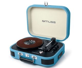Giradiscos Muse MT-201 BTB azul