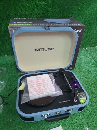 Giradiscos Muse MT-201 BTB azul
