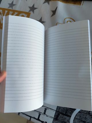 Cuaderno de notas camuflado