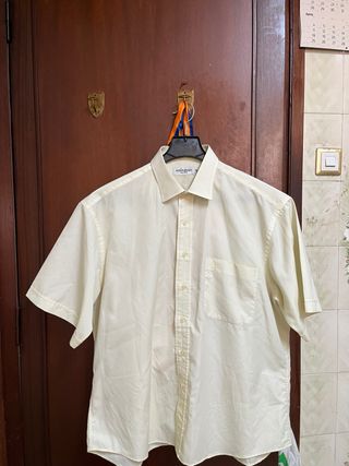 Camisa Yves Saint Laurent Vintage Talla XL Amarill