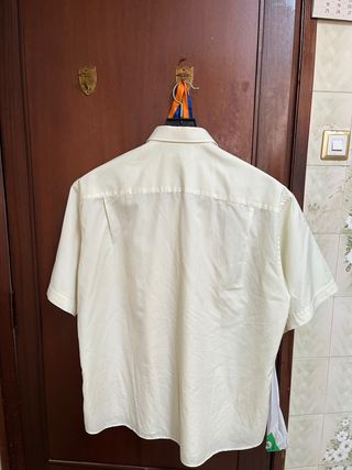 Camisa Yves Saint Laurent Vintage Talla XL Amarill