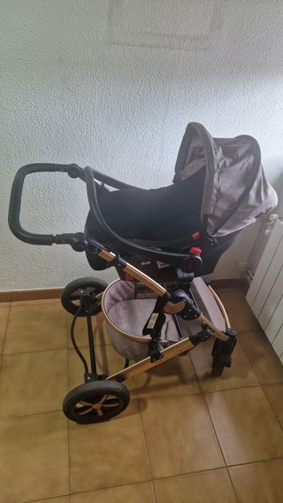 Cochecito Kikka Boo con Silla de Coche