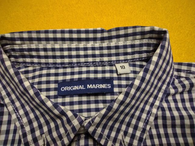Camicia a quadri bambino Original Marin