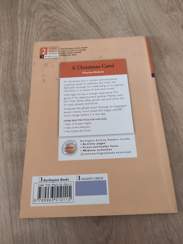 CHRISTMAS CAROL, A ESO2 ACTIVITY