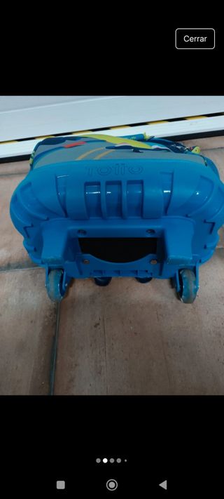 Mochila Totto Dinosaurio con ruedas