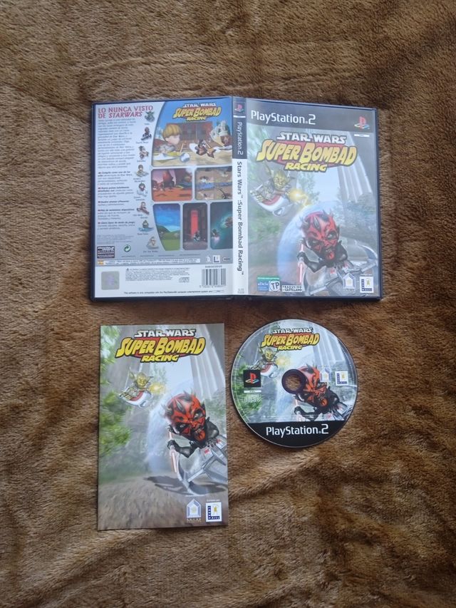Ps2 star wars super bombad Racing 🇪🇦