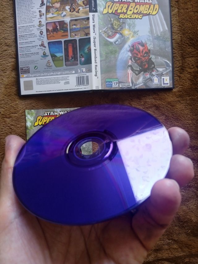 Ps2 star wars super bombad Racing 🇪🇦