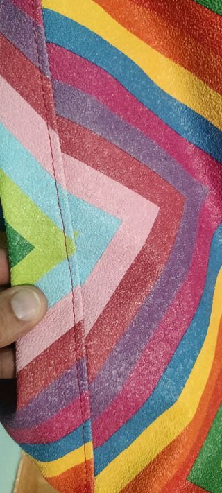 Puff sofá multicolor polipiel XL