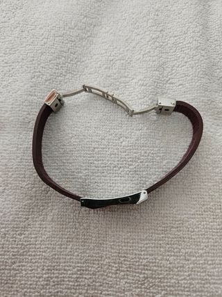 Pulsera Viceroy Cuero Marrón y Plata