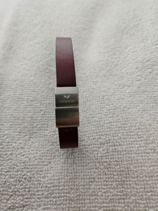 Pulsera Viceroy Cuero Marrón y Plata
