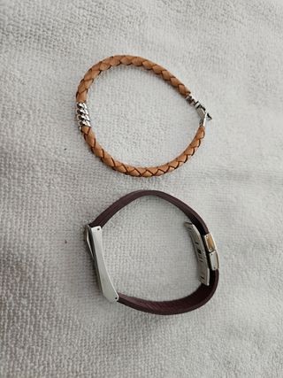 Pulsera Viceroy Cuero Marrón y Plata