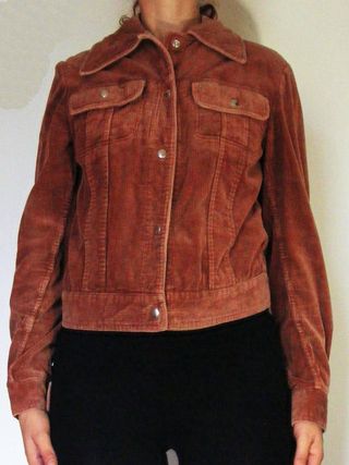 Giacca Velluto Vintage Marrone