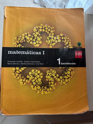 Matemáticas I. 1 Bachillerato. Savia
