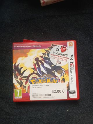 Pokémon Rubí Omega (3DS) *SIN MANUAL*NO ENVIOS