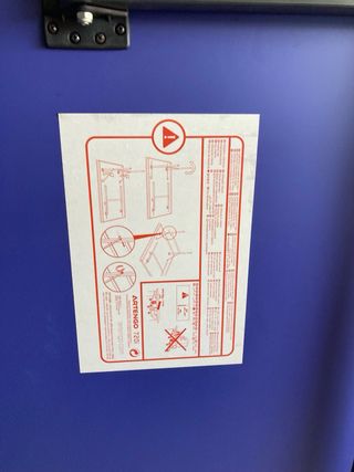 Mesa exterior Ping pong.En Javea.Son 2 piezas.