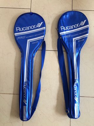 2 Raquetas de Squash Rucanor