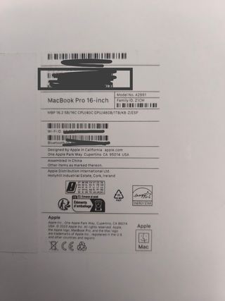 MacBook Pro 16 Gris