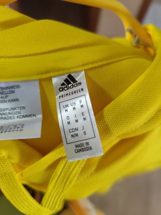 Sudadera Adidas Amarilla Talla M