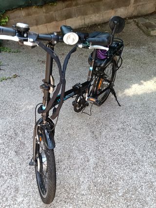 Bicicleta Plegable Eléctrica marca Wayscral 200.