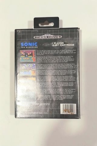 Sonic The Hedgehog - Sega Megadrive