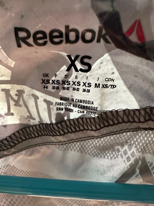 Chaqueta Deportiva Reebok Mujer Talla XS Multicolo