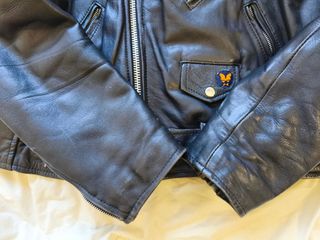 Chaqueta Biker Avirex Negra