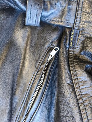 Chaqueta Biker Avirex Negra