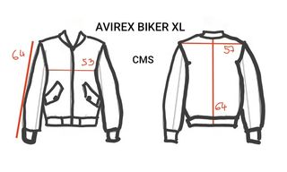 Chaqueta Biker Avirex Negra