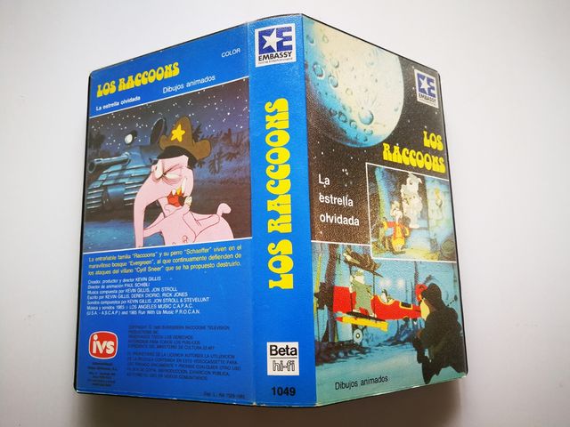 Los Raccoons: La Estrella Olvidada - dibujos BETA