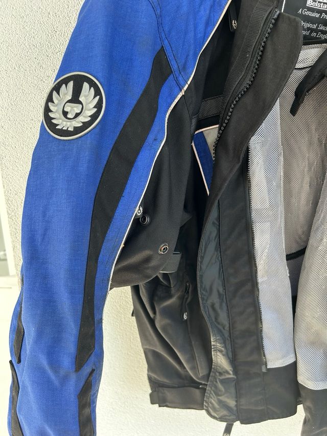 Cazadora Moto Belstaff original hombre XL amplia.