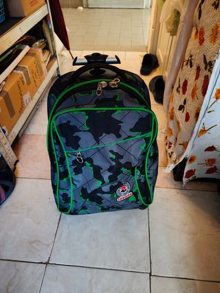 Zaino trolley Invicta leggero camouflage