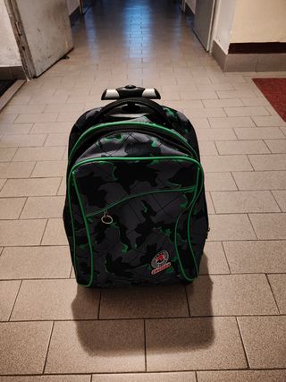 Zaino trolley Invicta leggero camouflage