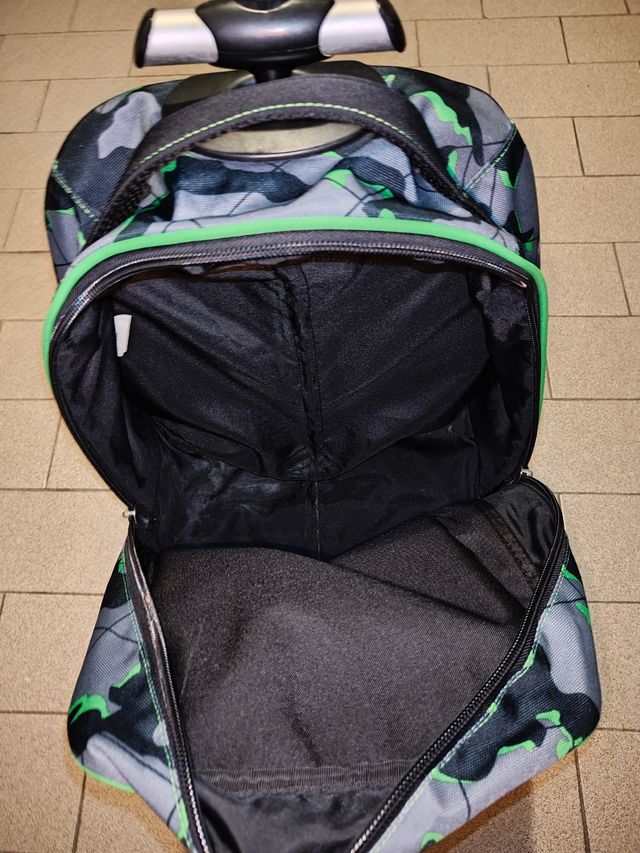 Zaino trolley Invicta leggero camouflage