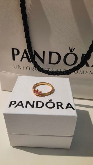 Anillo Pandora Rapunzel tallas 50,52,54,56 