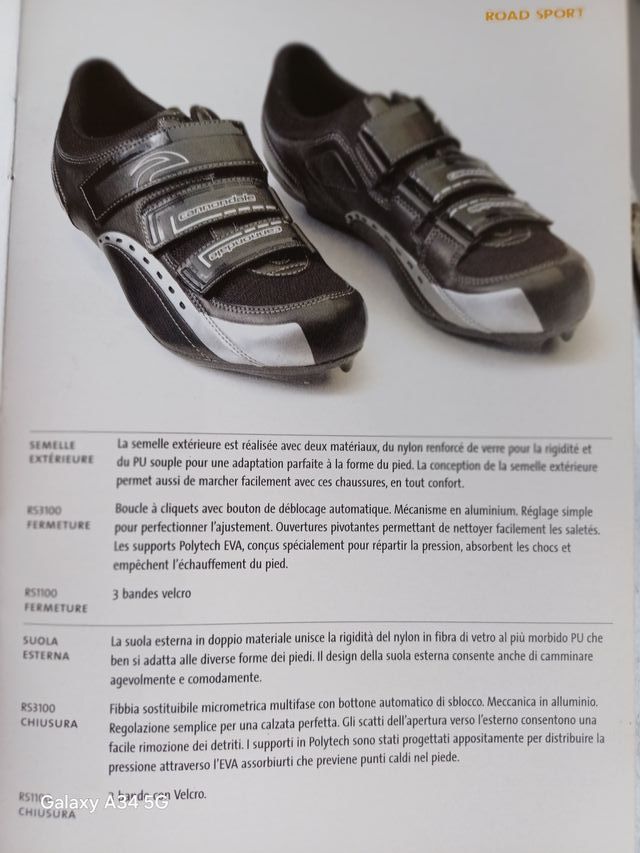 Scarpe Ciclismo Cannondale RS 1100 taglia 41 