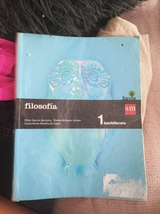 Filosofía. 1 Bachillerato. Savia