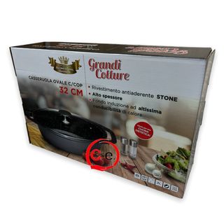 Casseruola con coperchio in vetro