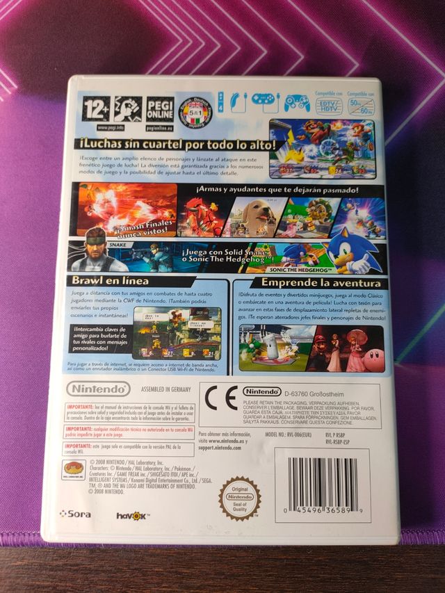Super Smash Bros Brawl Nintendo Wii