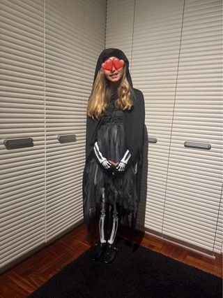 Disfraz Halloween chica segadora 8-10 años