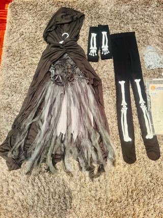 Disfraz Halloween chica segadora 8-10 años