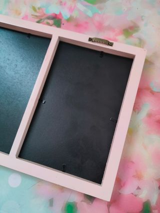 Marco Portafotos Múltiple Bebé Rosa